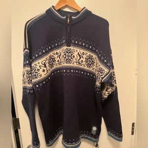 Dale of Norway size XL USA Torino 2006 100% pure new wool men’s sweater